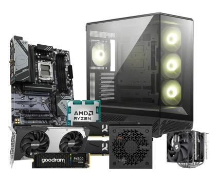 Desktop Polecany zestaw Ryzen 7 7800X3D/32GB/1TB/RTX 5070 12GB